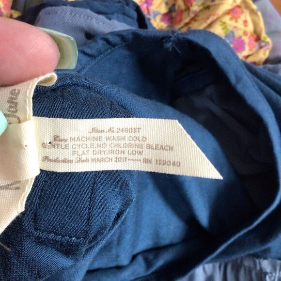 Woman’s Matilda‎ Jane School Spirit Multi Layer Floral Ruffle Blue Tunic Tank S - Picture 7 of 9